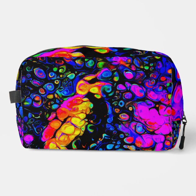 The Lonely Bird 4:  Liquid Art Style  Dopp Kit (Front)