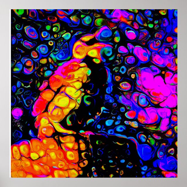 The Lonely Bird 4:  Liquid Art Style  Poster (Front)