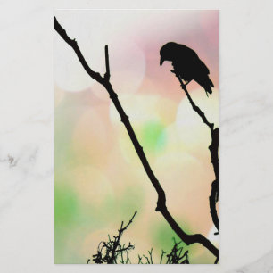 The Lonely Crow Stationery