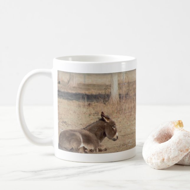 The Lonely Donkey Coffee Mug (With Donut)