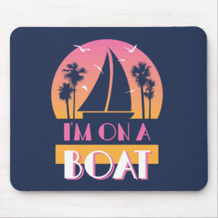 The Lonely Island - I'm On A Boat Mouse Mat