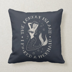 The Lonely Island Mermaid Cushion