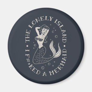 The Lonely Island Mermaid Magnet