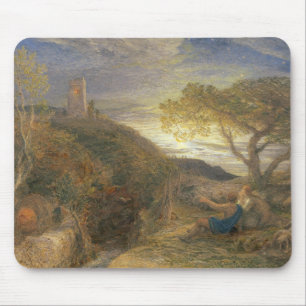 The Lonely Tower, 1868 (w/c & bodycolour and gum a Mouse Mat