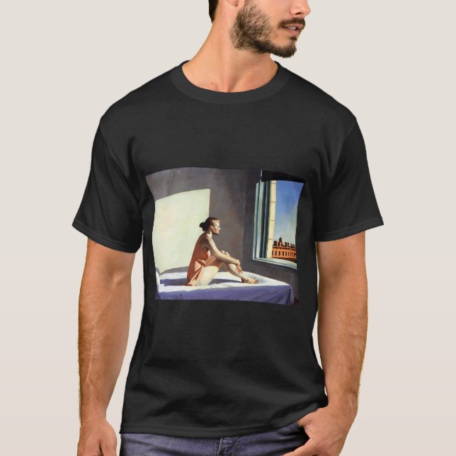 the long leg Edward Hopper T-Shirt (Front)
