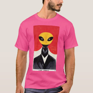 The Long Neck Yellow Headed Alien. T-Shirt