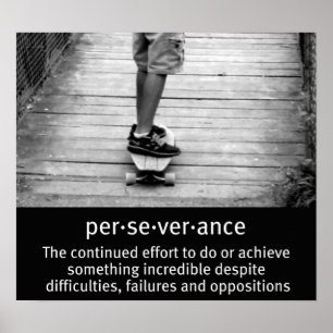 The Longboarding Teen Poster