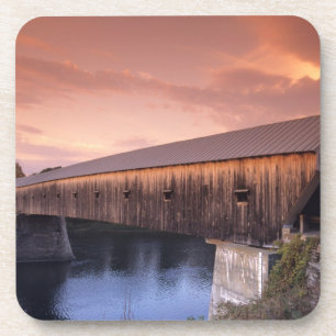 The longest covered bridge in the United States Coaster