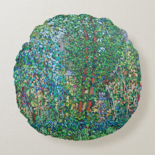 The Longest Day Round Cushion