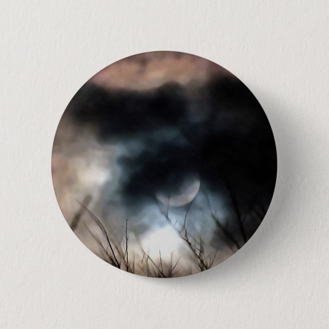 The Longest Night 6 Cm Round Badge (Front)