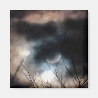 The Longest Night Winter Solstice Art Magnet