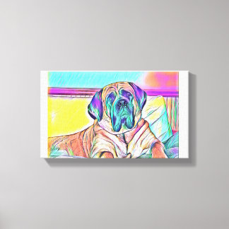 The Look Canvas Print