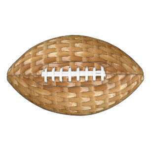 The Look of Lacquer Wicker Basketweave Texture American Football