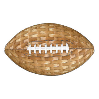 The Look of Lacquer Wicker Basketweave Texture American Football