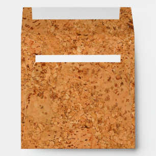 The Look of Macadamia Cork Burl Wood Grain Envelopes