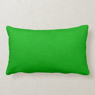 The look of Snuggly Bright Neon Green Suede Lumbar Cushion