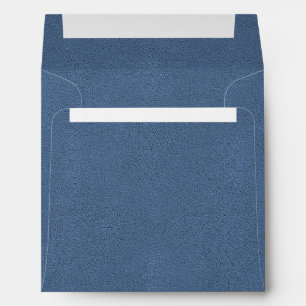 The look of Snuggly Slate Blue Suede Texture Envelopes