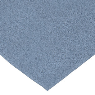 The look of Snuggly Slate Blue Suede Texture Medium Table Runner
