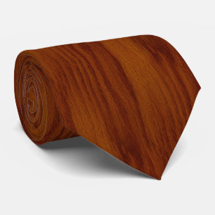 The Look of Warm Oak Wood Grain Texture Tie