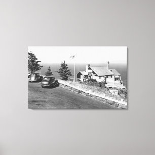 The Look-Out at Cape Fowlweather 2 Canvas Print