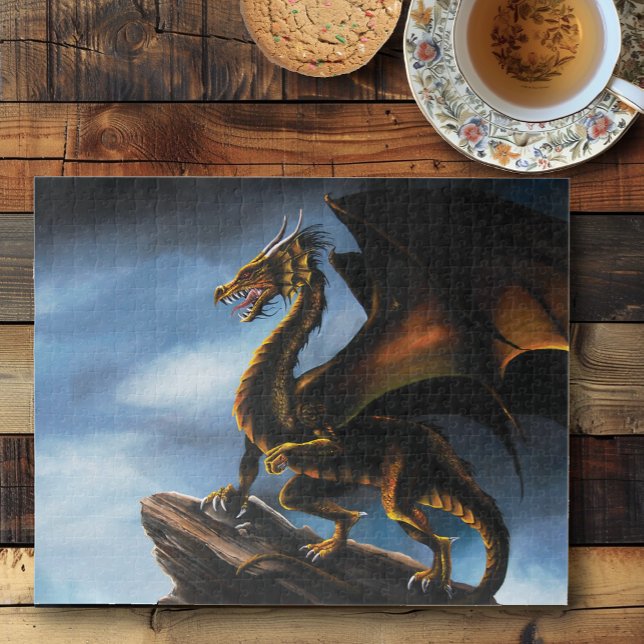 The Lookout Dragon Jigsaw Puzzle (Creator Uploaded)