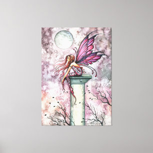 The Lookout Fairy Fantasy Art by Molly Harrison Canvas Print
