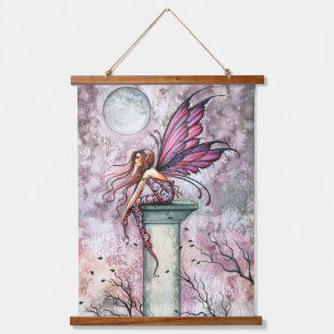 The Lookout Fairy Fantasy Art by Molly Harrison Hanging Tapestry