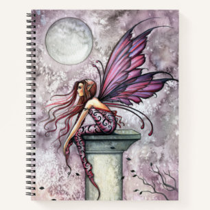 The Lookout Fairy Fantasy Art by Molly Harrison Notebook