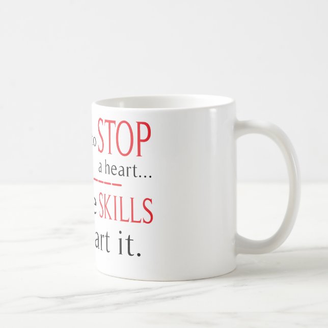 The Looks to Stop a Heart Nursing Mug (Right)