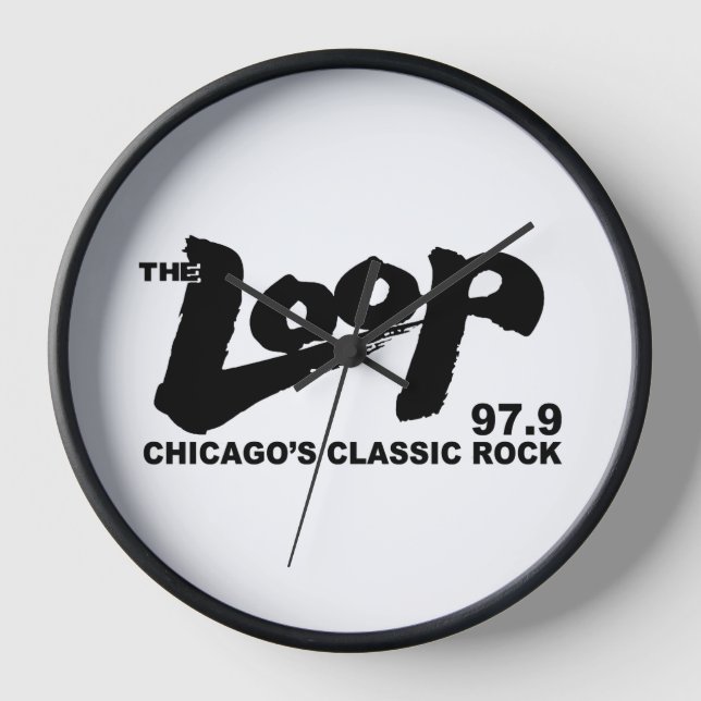 The Loop 97.9 FM Chicago's Classic Rock Clock (Front)