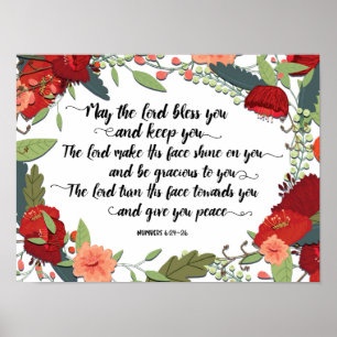 The Lord Bless you and Keep You Art Print