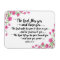 The Lord Bless you and Keep You Magnet w/Flowers