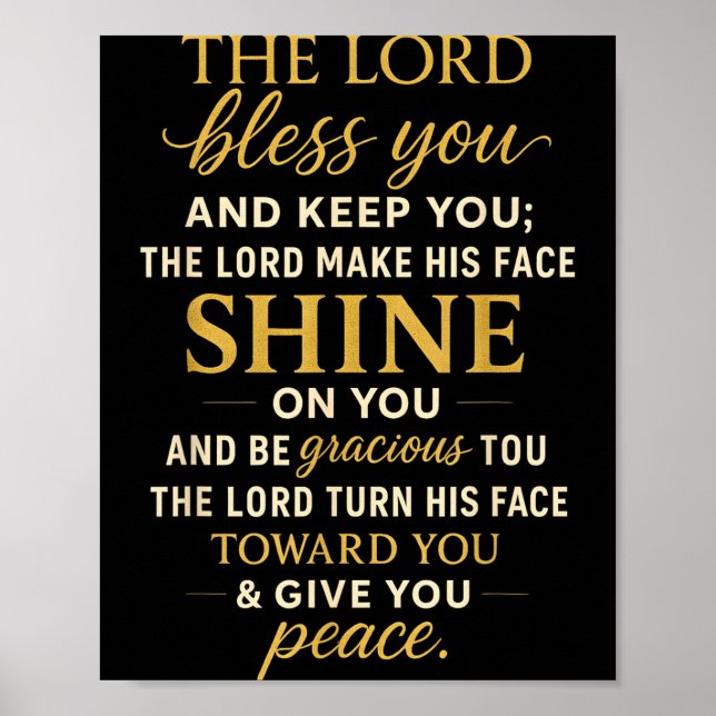 The Lord Bless You And Keep You  Poster (Front)