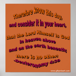 The Lord Is God Poster