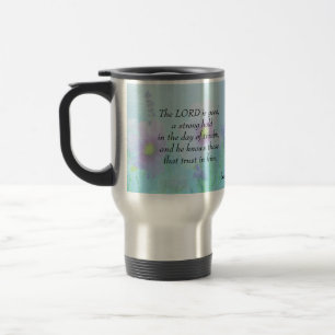 The Lord Is Good - Nahum 1:7   Travel Mug