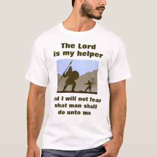 The Lord is my helper (light) T-Shirt