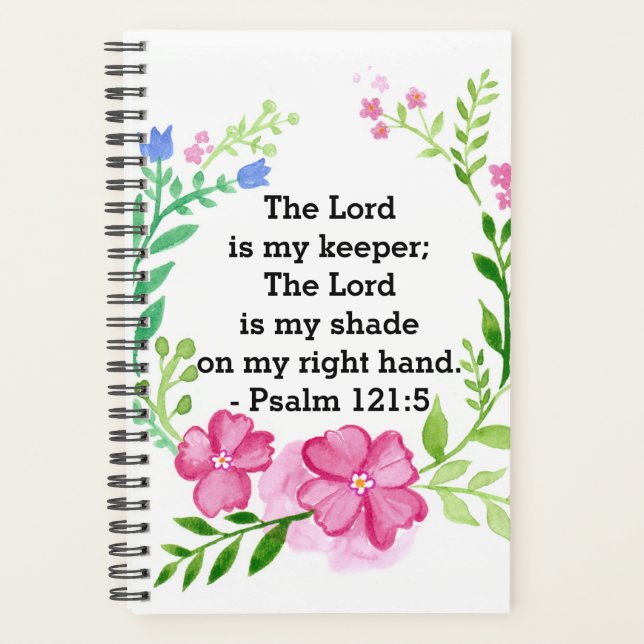 The Lord Is My keeper Planner (Front)