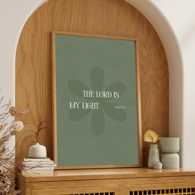The Lord is My Light Poster (Creator Uploaded)