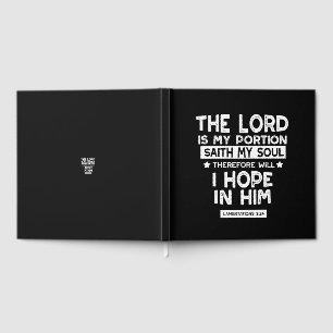 The Lord is My Portion Lamentations 3 24 Quotes Guest Book