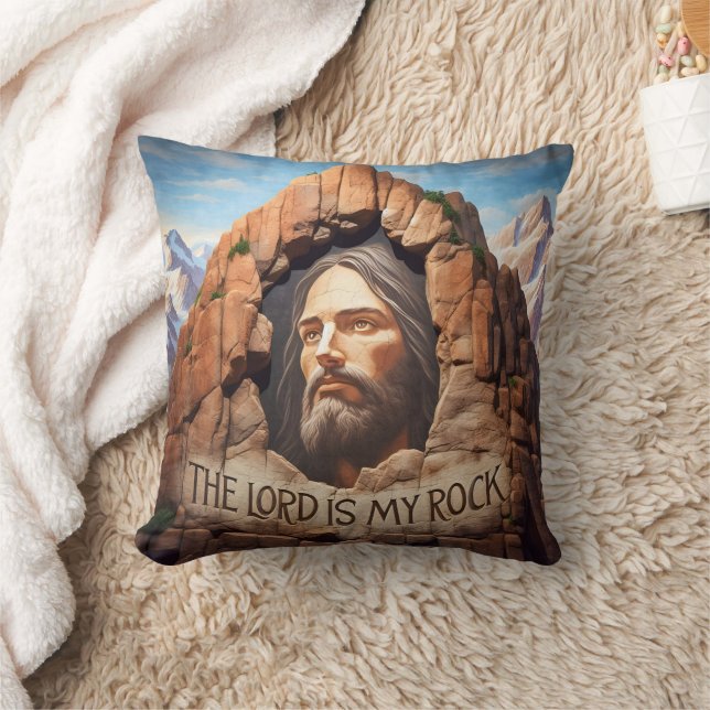 The Lord Is My Rock Cushion (Blanket)