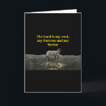 The Lord Is My Rock Psalm 18_2 - Christian Values  Card<br><div class="desc">The Lord Is My Rock Psalm 18_2 - Christian Values</div>