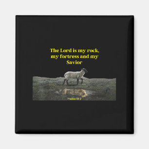 The Lord Is My Rock Psalm 18_2 - Christian Values Magnet