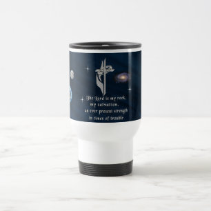The Lord is my rock  Travel Mug