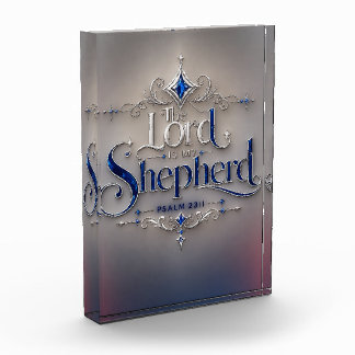 The Lord is my sheperd Photo Block