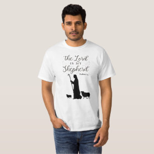 The Lord is My Shepherd 23 Psalm T-Shirt