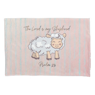 The Lord is my Shepherd Bible Verse Pillowcase