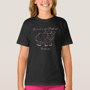 The Lord is my Shepherd Bible Verse  T-Shirt