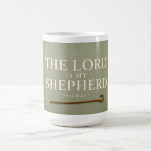 THE LORD IS MY SHEPHERD Christian Coffee Mug