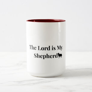 The Lord Is My Shepherd Christian Coffee Mug