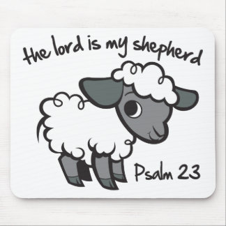 The Lord is my Shepherd Mouse Mat